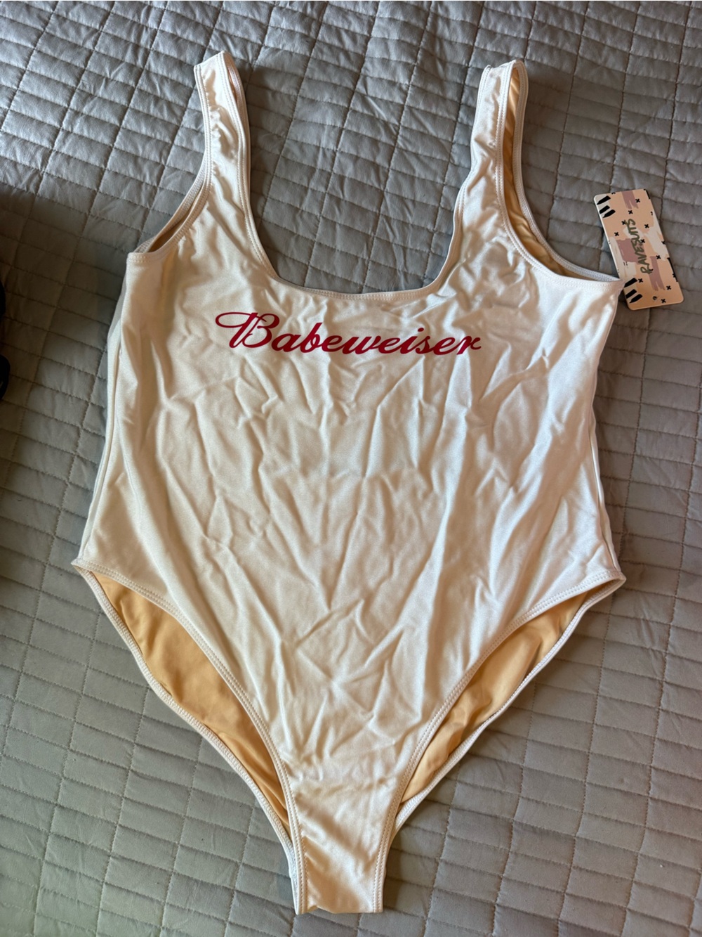 White One-Piece Swimsuit
